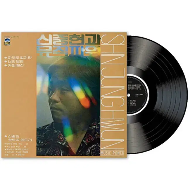 신중현과 뮤직파워 LP / 1집 아무도 없지만 [2000장 넘버링]