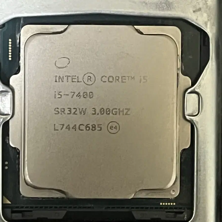 컴퓨터부품 i5 7400cpu 애즈락 메인보드 h110m