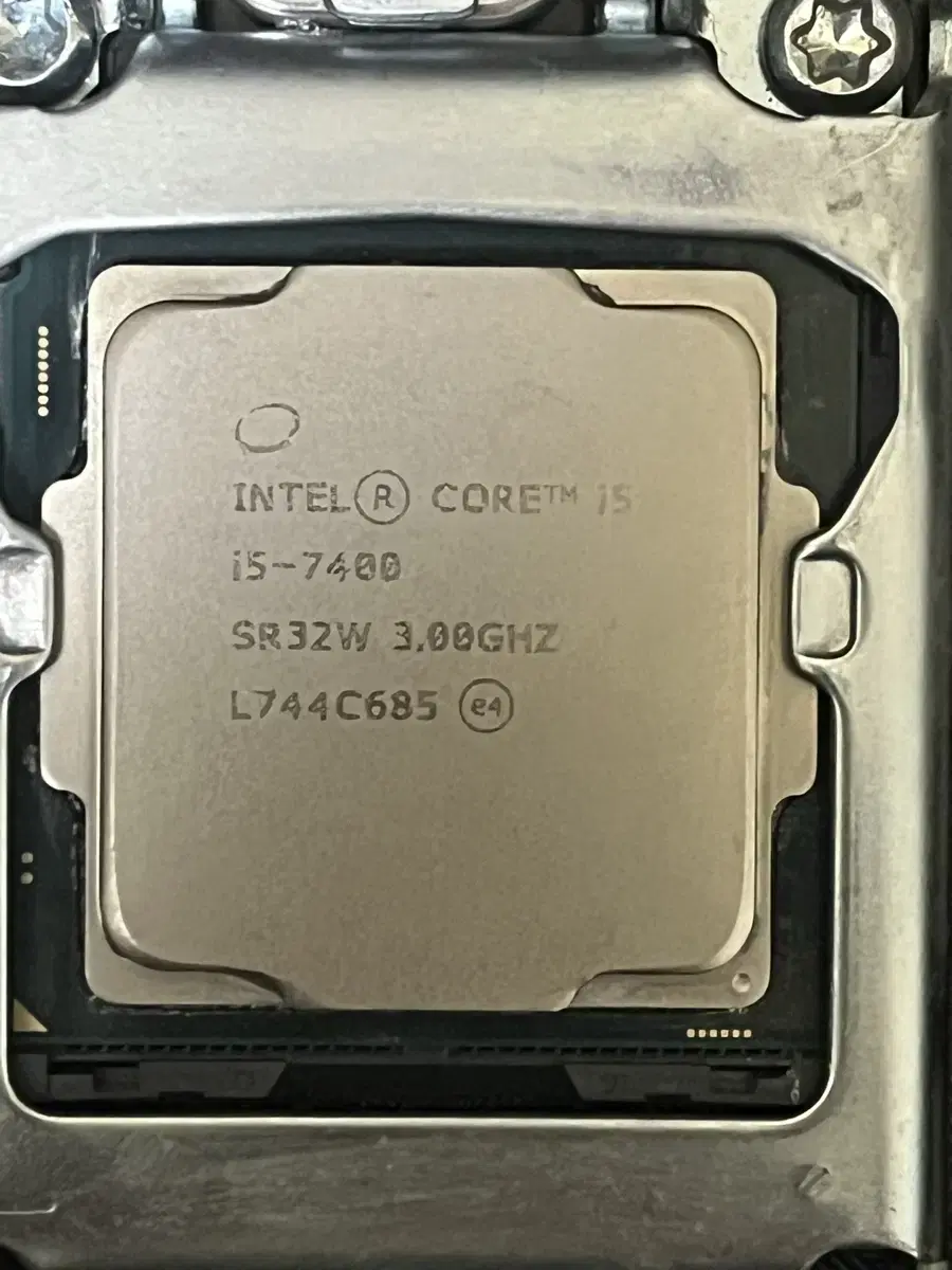 컴퓨터부품 i5 7400cpu 애즈락 메인보드 h110m