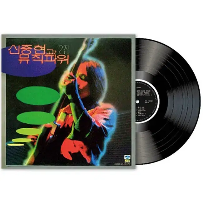 신중현과 뮤직파워 LP / 2집 내가 쏜 위성 [2000장 넘버링]