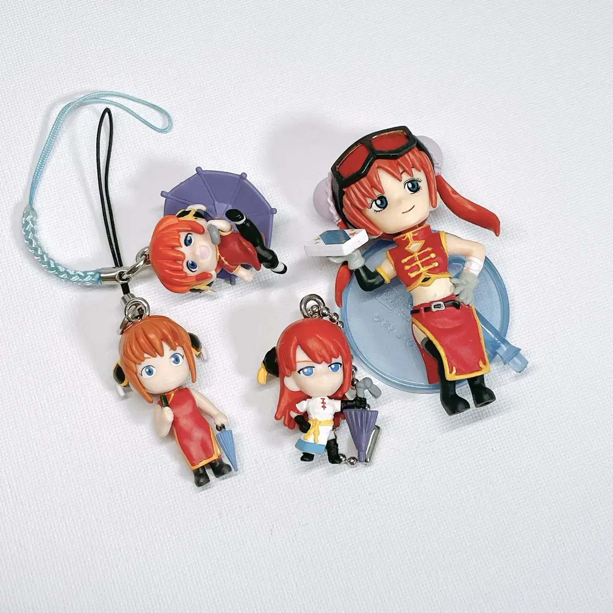 Gintama Kagura keyring Strap Figure