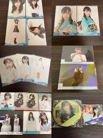 stu48 오키유카 브로마이드 사진 캔뱃지