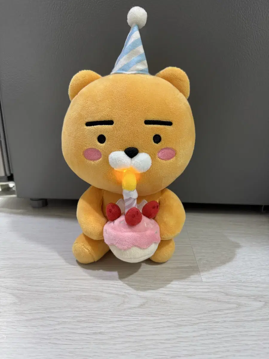 라이언 생일축하 멜로디 인형