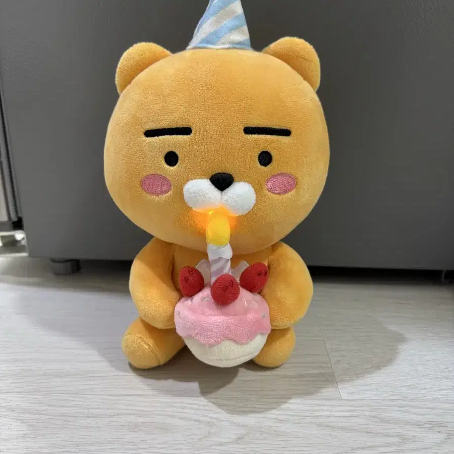 라이언 생일축하 멜로디 인형