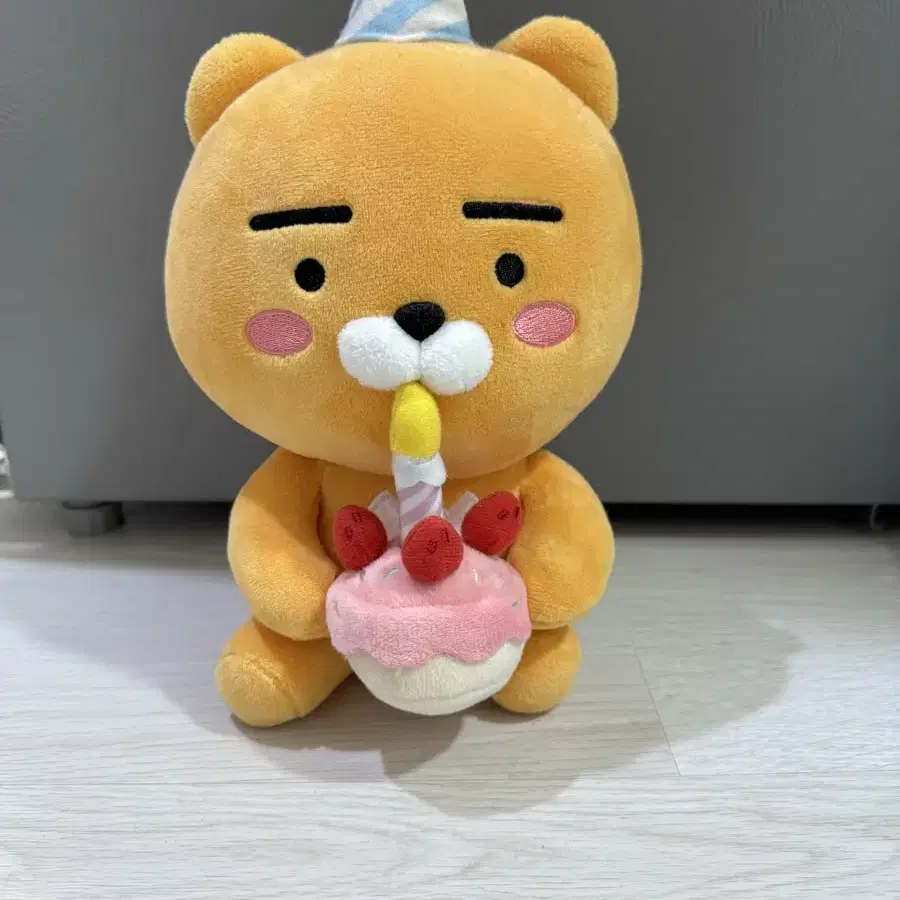 라이언 생일축하 멜로디 인형