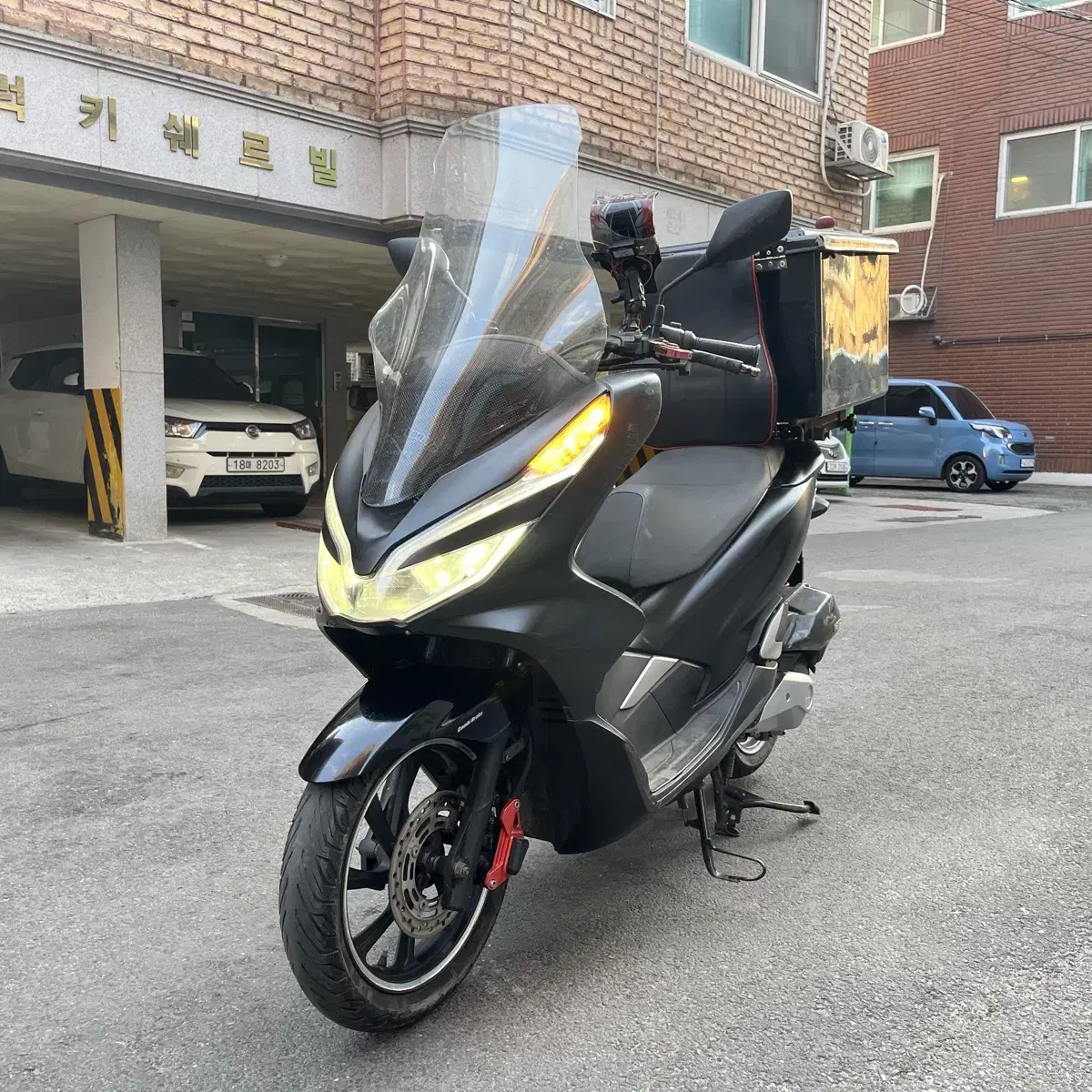 20년형 혼다 PCX125 머플러구변완료 튜닝 129만원