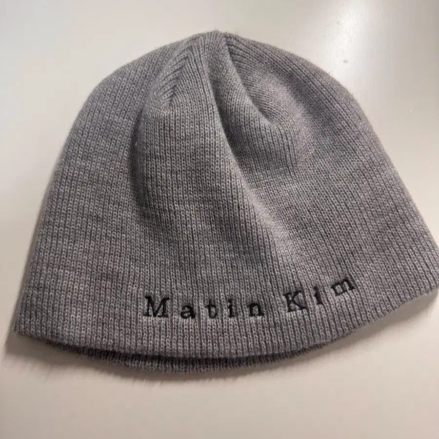 마뗑킴 비니 MATIN CLASSIC BEANIE IN GREY