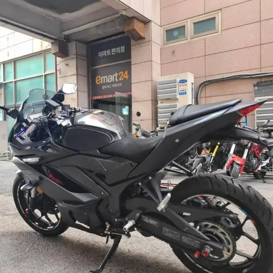 YZF-R3 20년식 떼르미뇨니 구변완