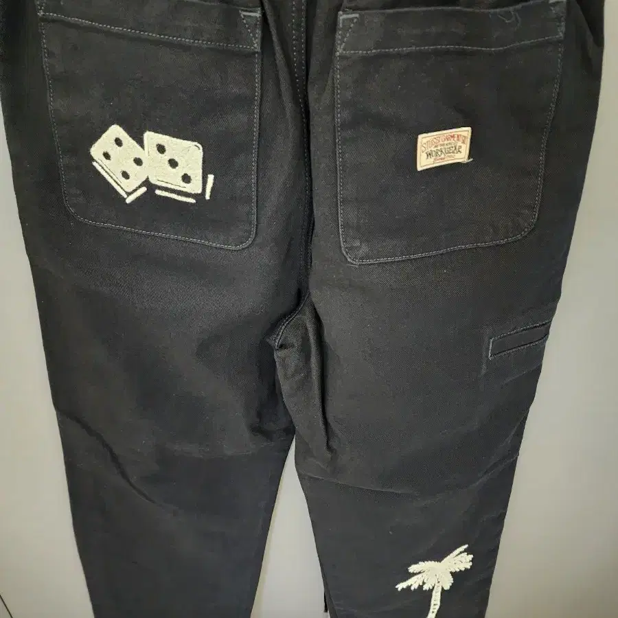 스투시 노마드 Beach Pants Washed Blac