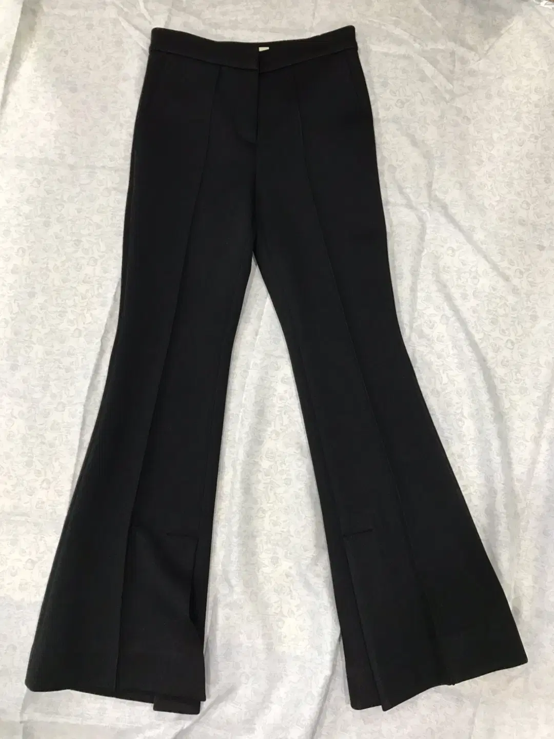 Recto Black Bootcut Pants