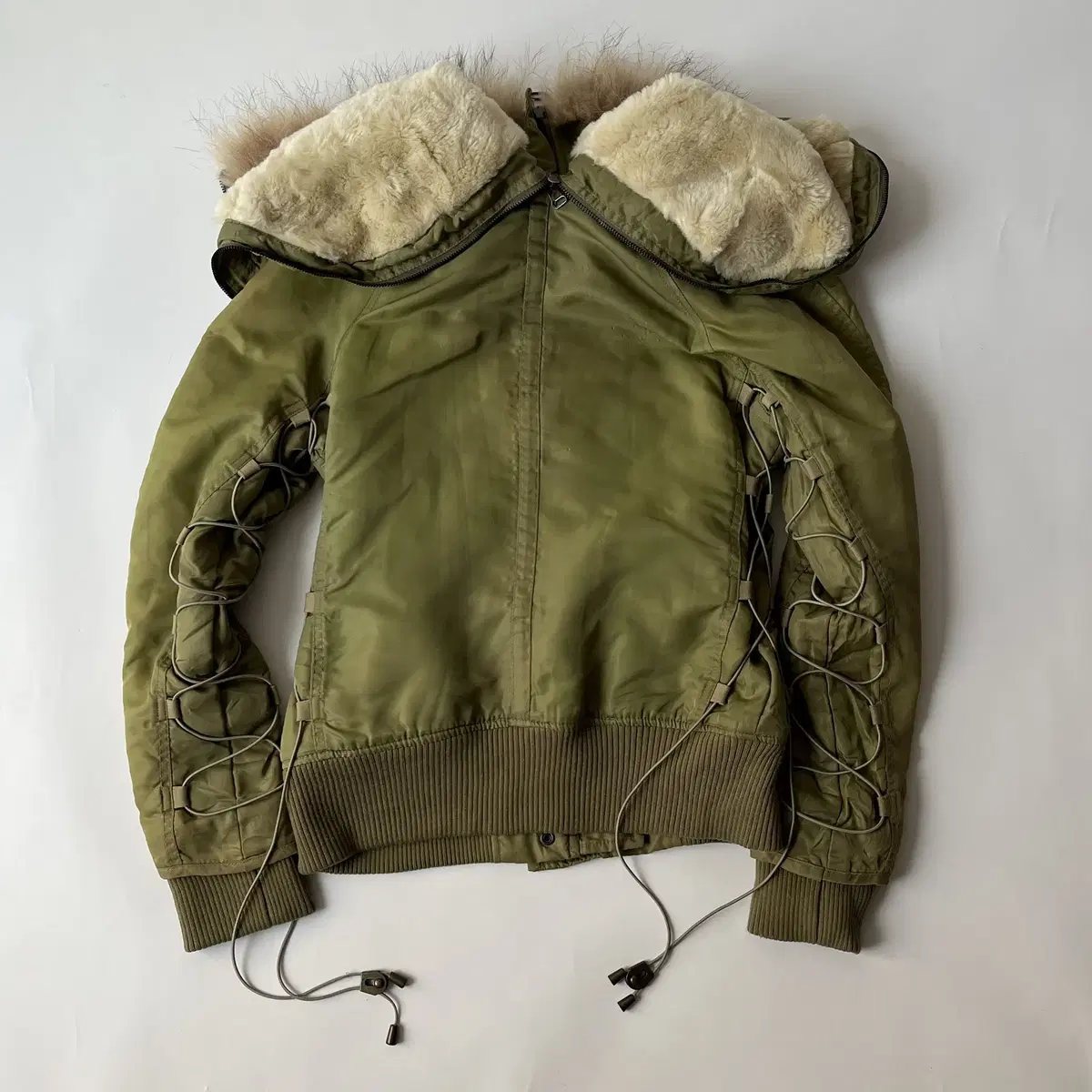 AVIREX N2B Flight Jacket ( raccoon fur )