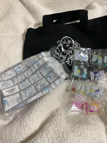 앙스타 부쿠부 파우치 아크링 키링 파우치 백