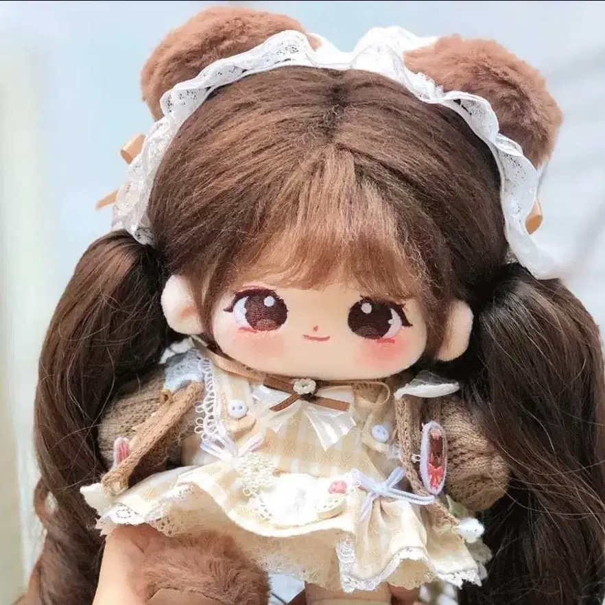 무속성 솜인형 20cm 20깅 솜옷 밤나무 곰