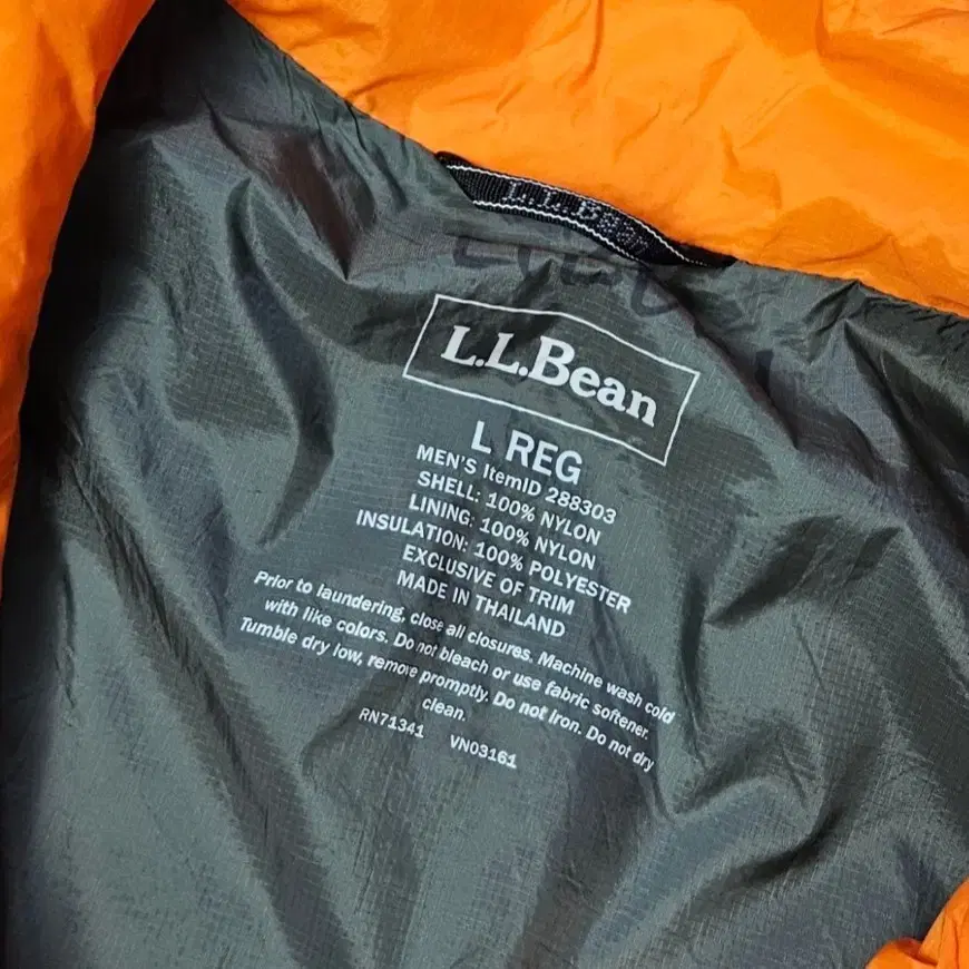 엘엘빈 L.L.BEAN 프리마로프트 경량패딩 라이트 자켓 L