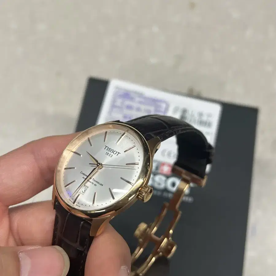 티쏘 신형 슈망데뚜렐 39mm