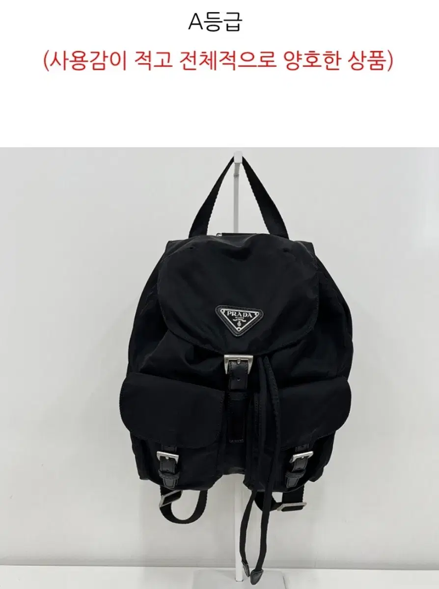 Prada backpack public