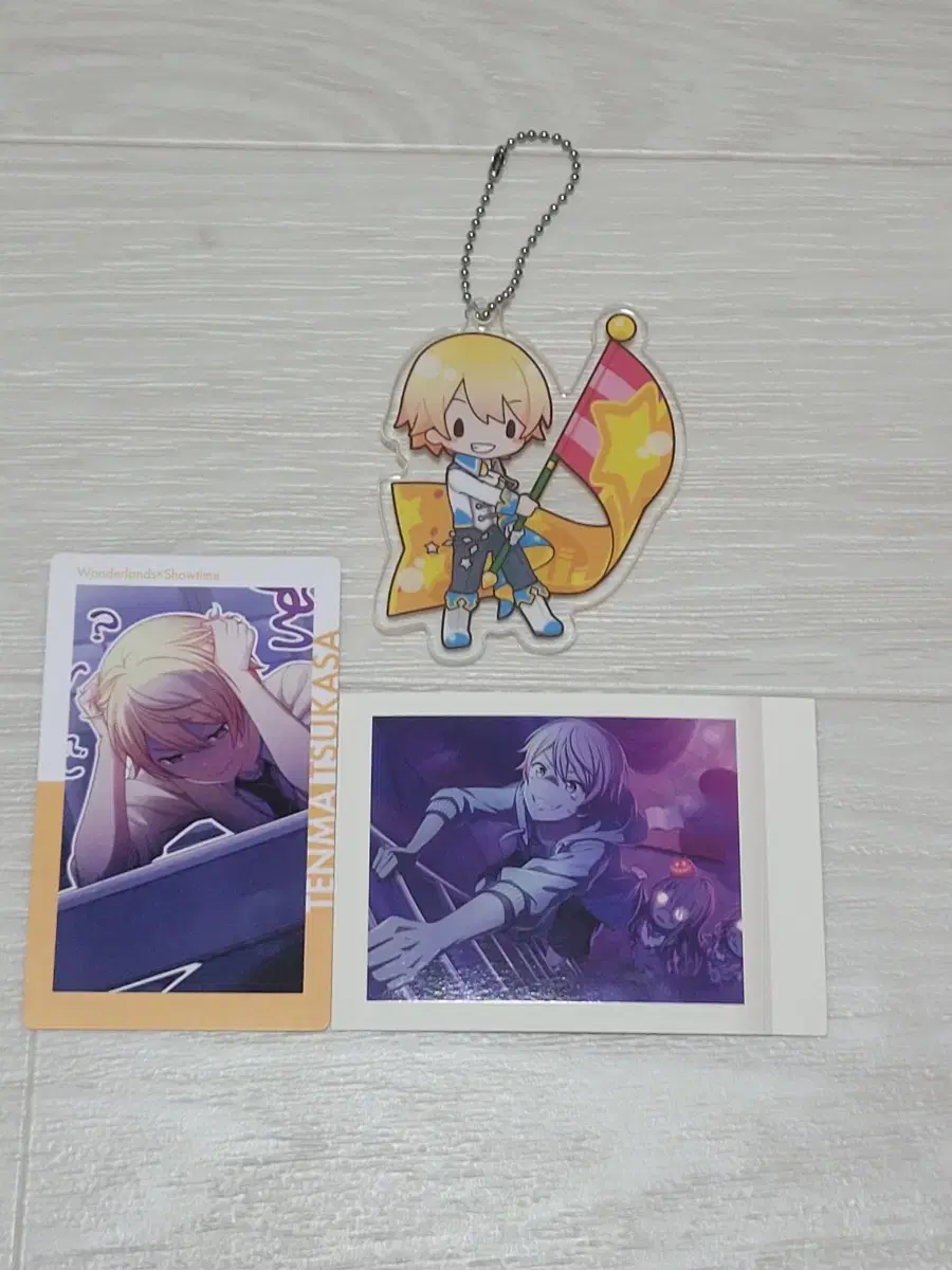 Prosecco Wondershow Tsukasa Photo Card,Acrylic Keyring