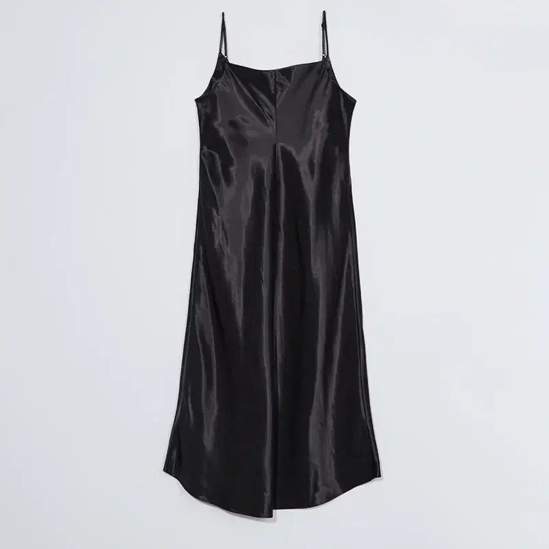 clue too 클루투 롱원피스 satin sleeveless dress