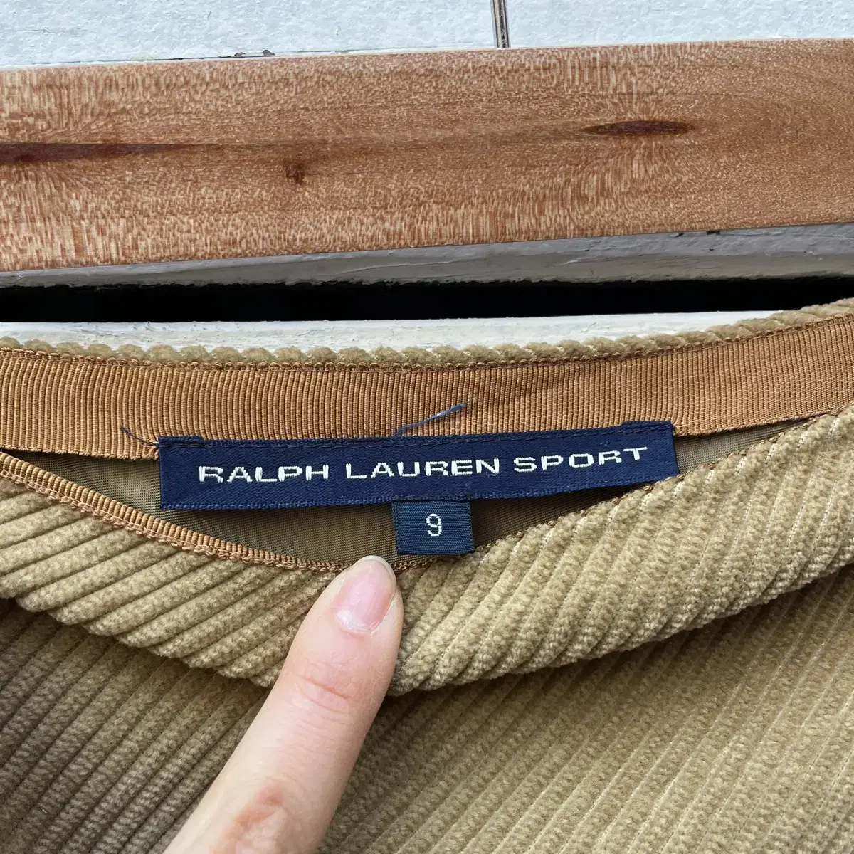 Ralph Lauren 폴로 랄프로렌 코듀로이 스커트