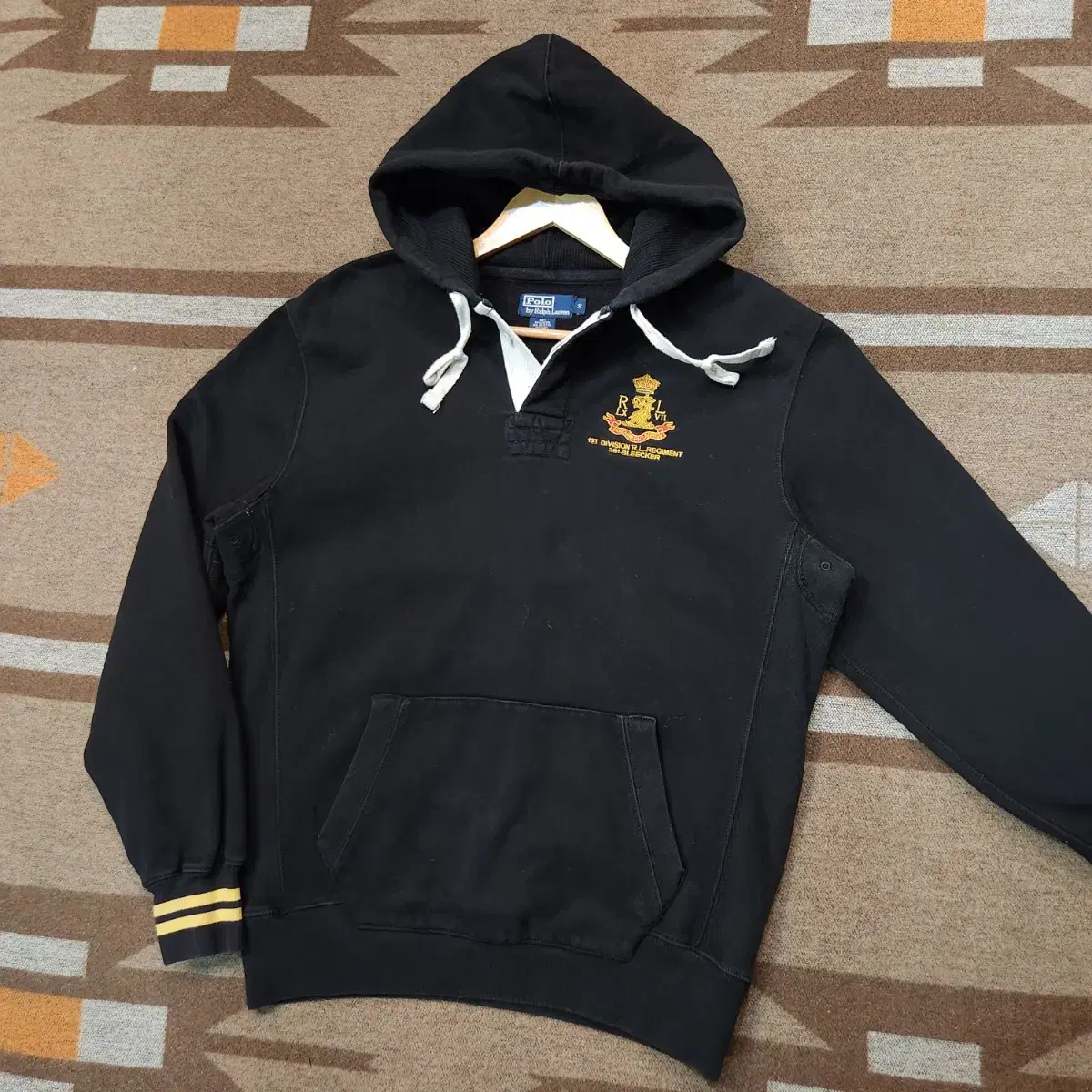 Polo Ralph Lauren Hooded Rugby Sweatshirt S 95 Rugby Tee