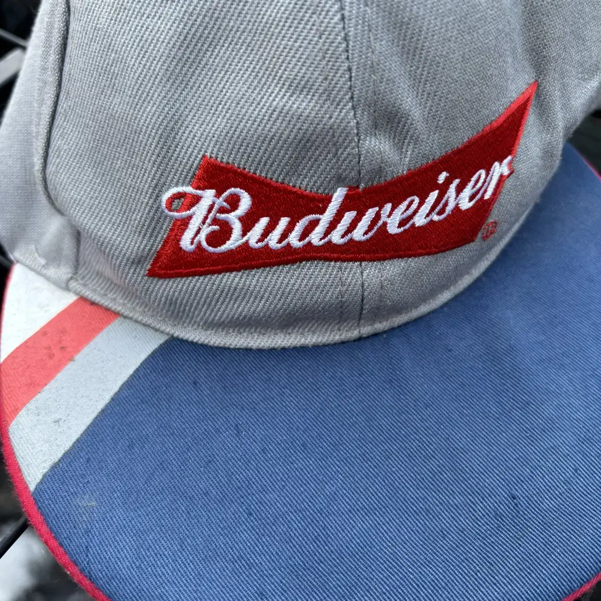 Budweiser 버드와이저 빈티지 그레이 볼캡