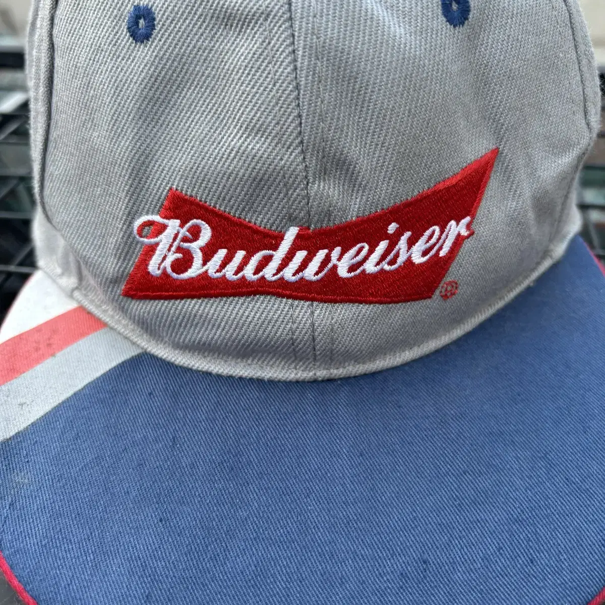 Budweiser 버드와이저 빈티지 그레이 볼캡