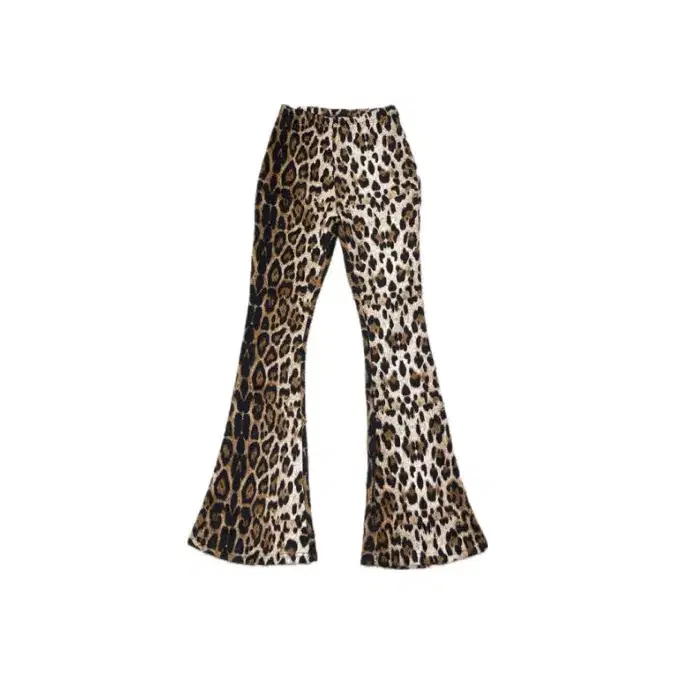 Leopard print bootcut pants 호피 부츠컷