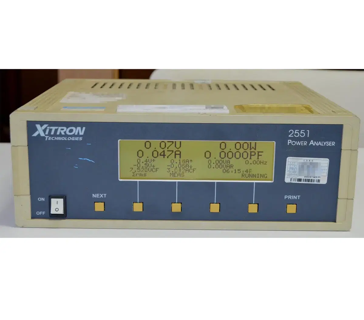 XITRON 2551 POWER ANALYZER