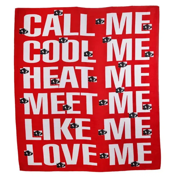 바바라 크루거 한정판 비치 타올 Barbara Kruger Towel