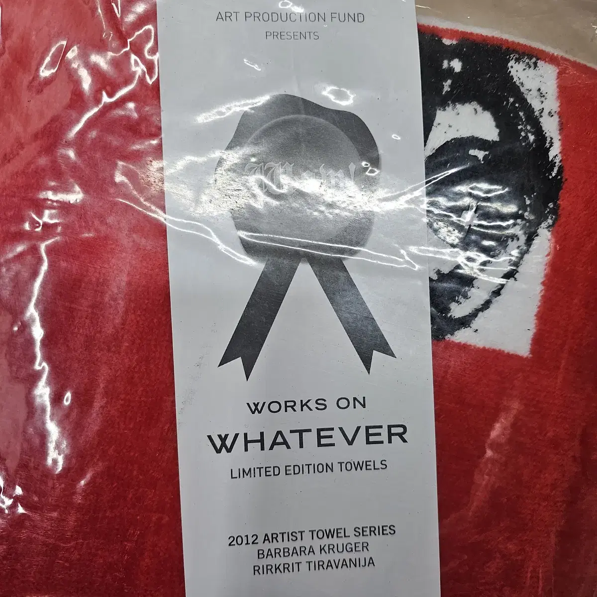 바바라 크루거 한정판 비치 타올 Barbara Kruger Towel