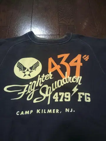 버즈릭슨S PHERROW'S 맨투맨 S 블랙 흑먹색