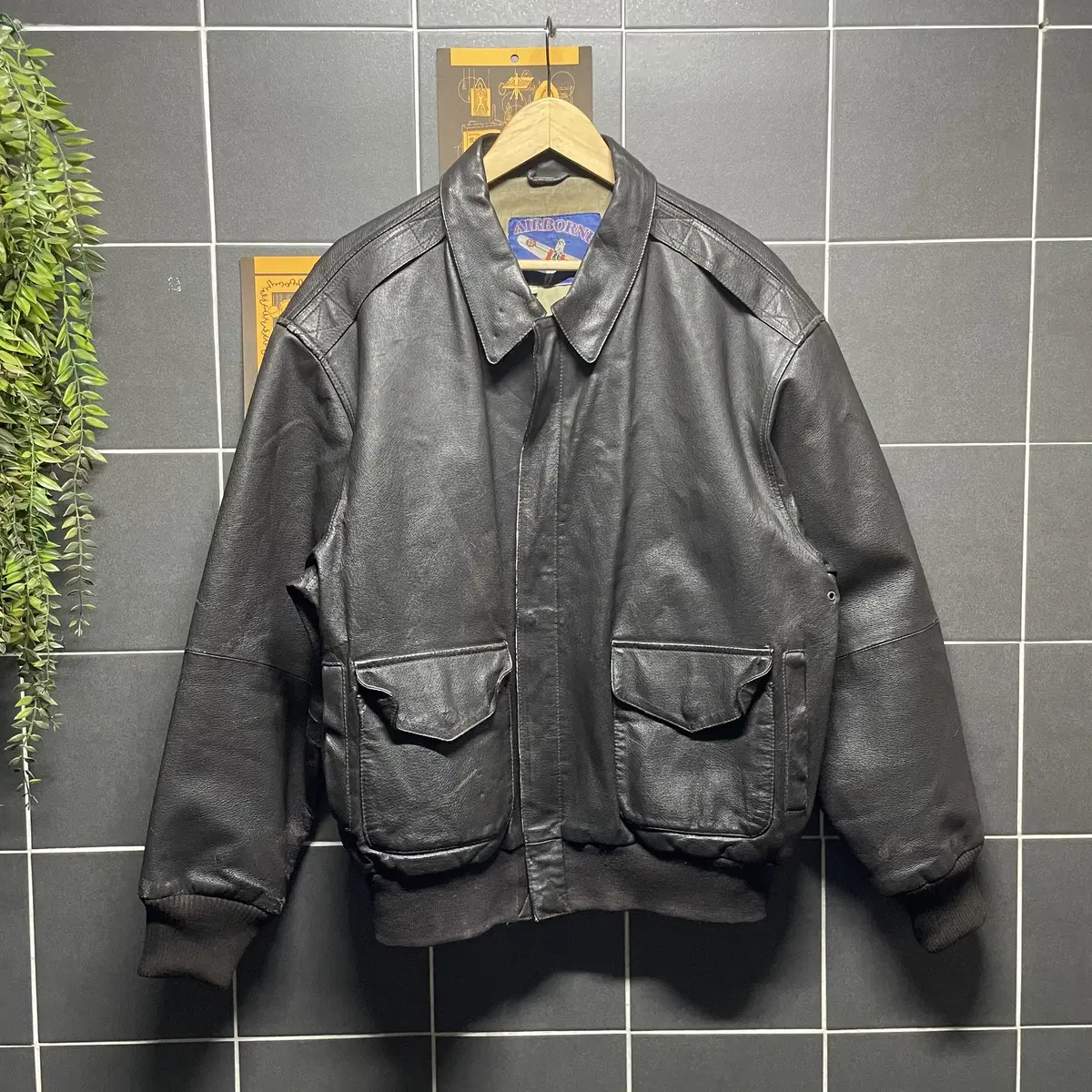 AIRBORNE Airborne Leather A2 Jacket