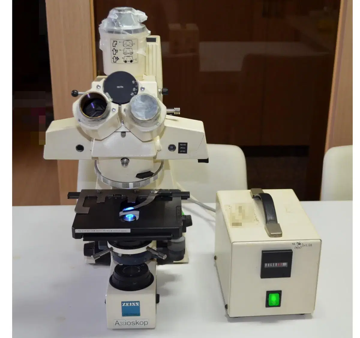 Zeiss Axioskop Microscope Fluorescence