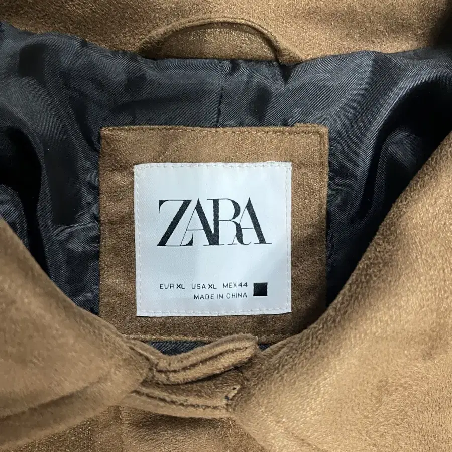 [XL] ZARA 스웨이드 자켓