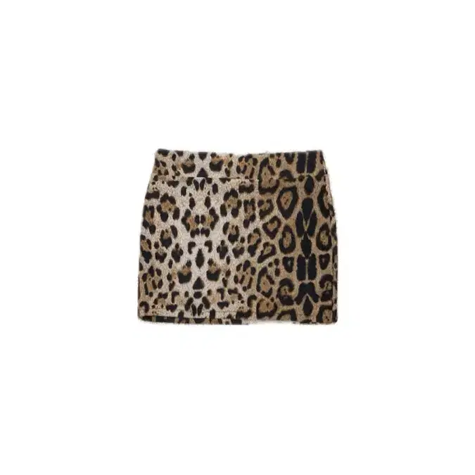 Leopard print micro mini skirt 호피 마이크로