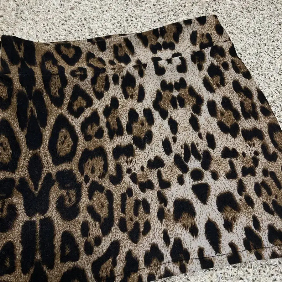 Leopard print micro mini skirt 호피 마이크로