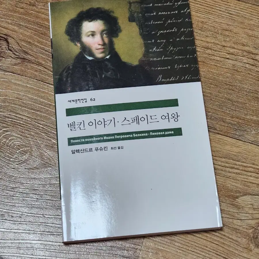 민음사 세계문학전집 벨킨 이야기 푸슈킨 푸시킨 러시아 문학