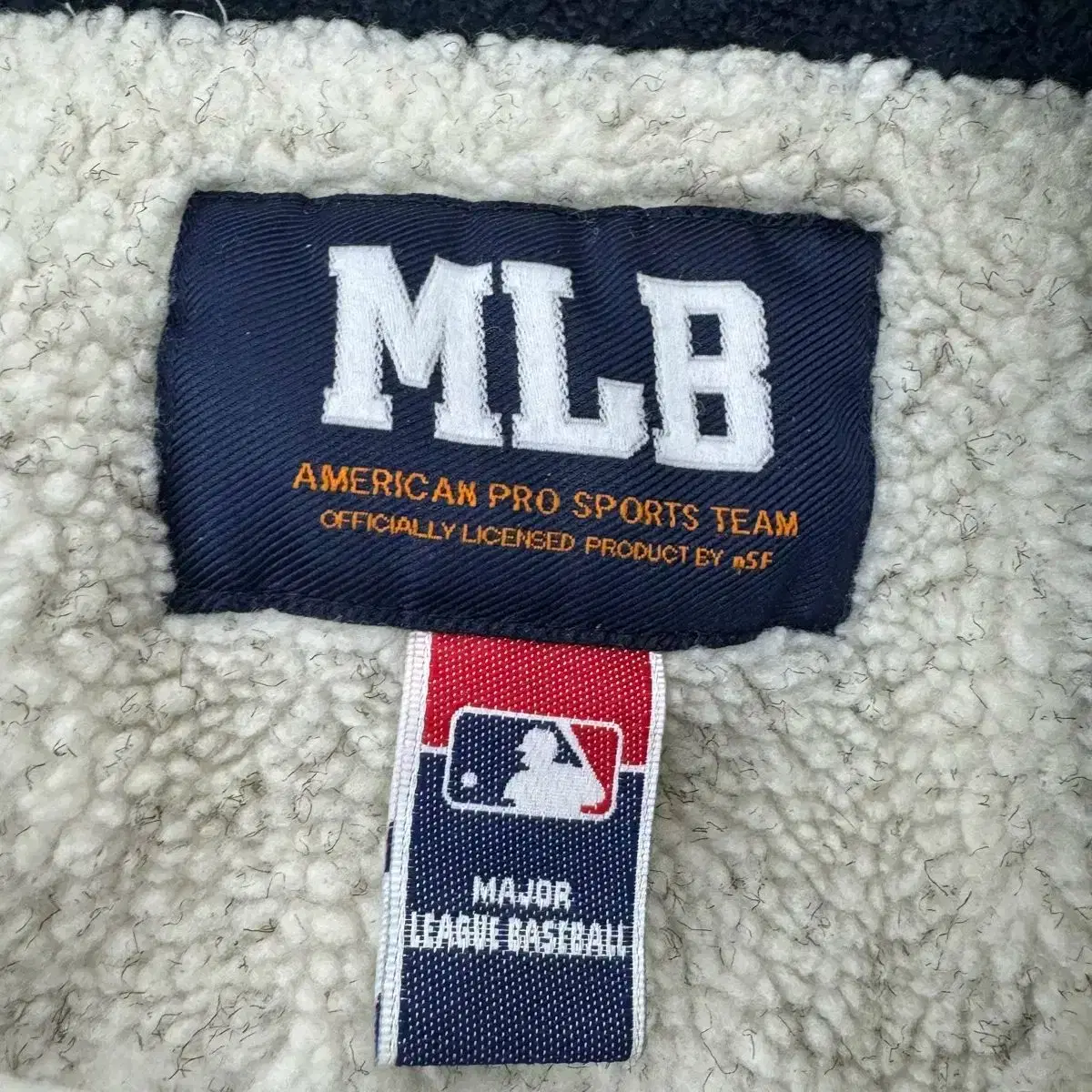 100(XL) MLB 뉴욕 양키스 올드스쿨 양털 자켓