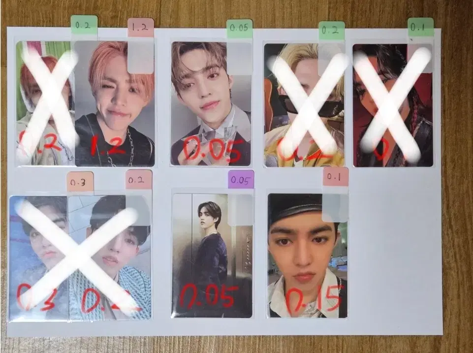 Seventeen photocard sell [I have all 13 members].