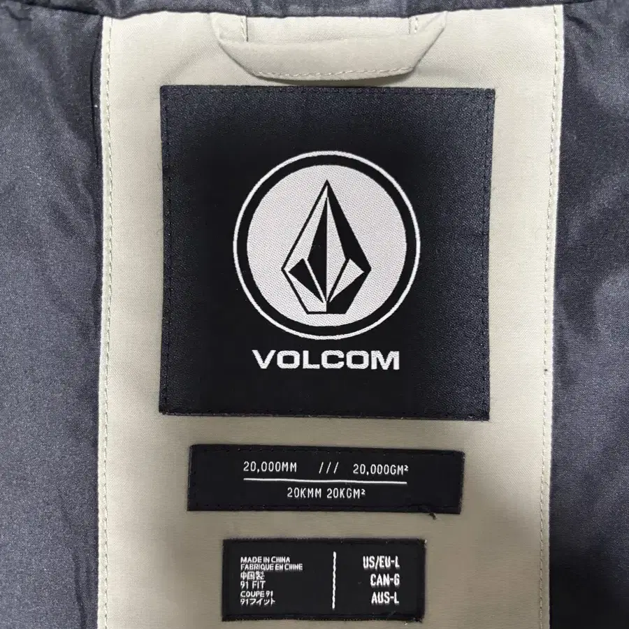 [스노우보드 자켓] VOLCOM