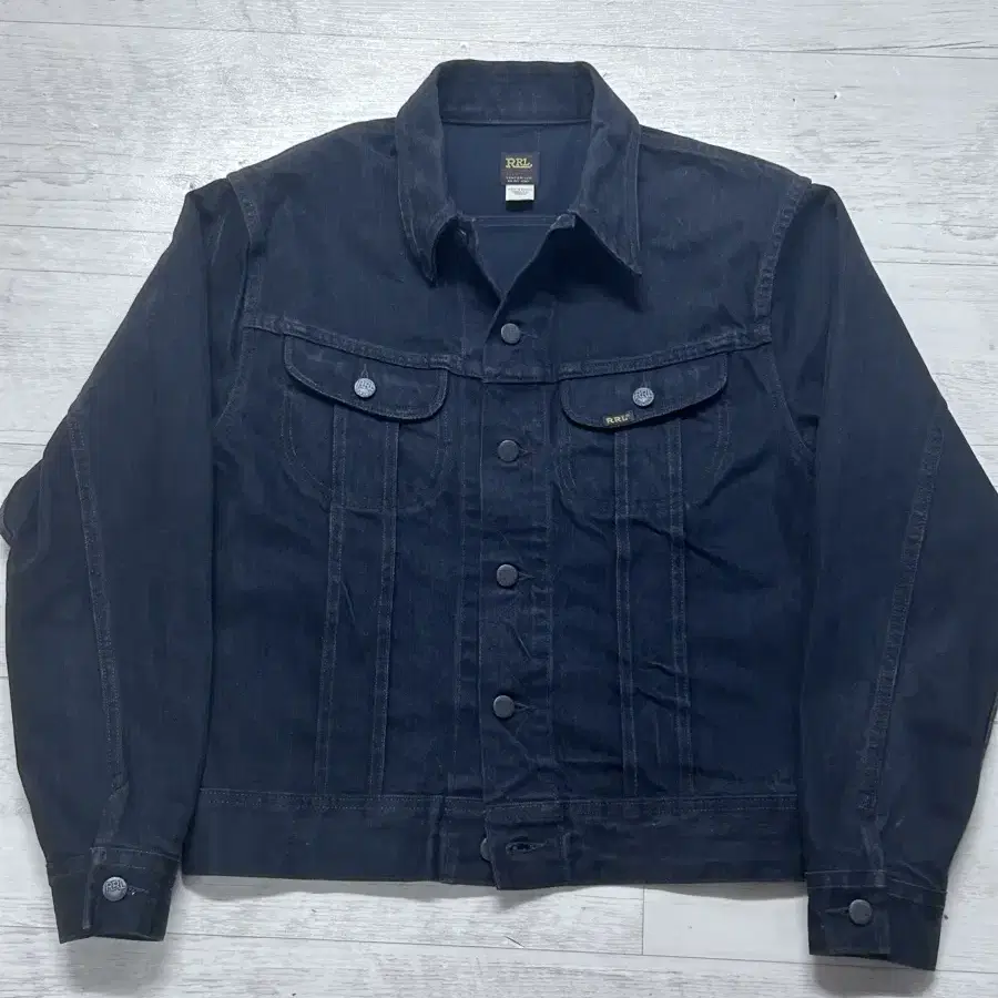 RRL LOT 271 흑청 블랙 데님 자켓