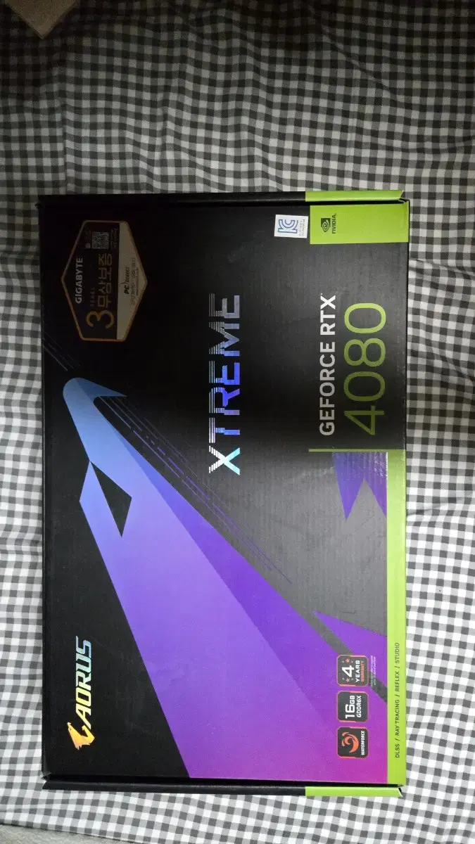 GIGABYTE AORUS RTX 4080 XTREME 워터포스 피씨디렉