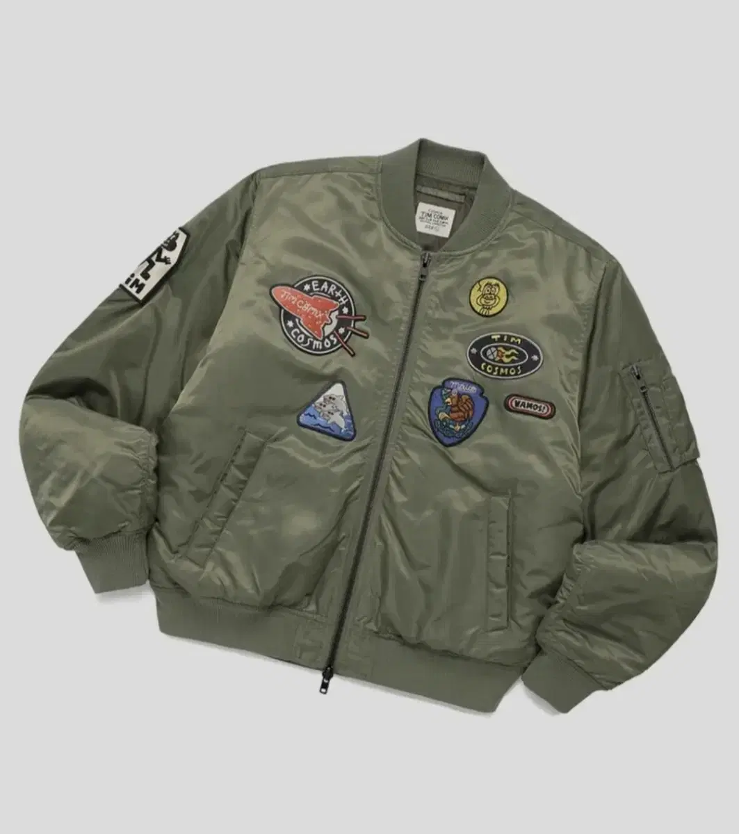 팀코믹스 패치 MA-1 마원 자켓 PATCH MA-1 JACKET KHA