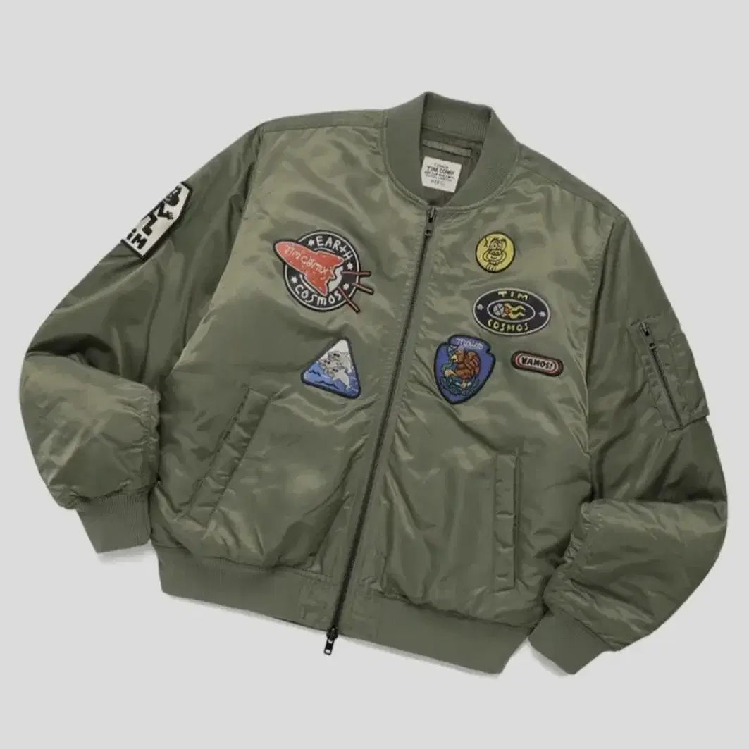 팀코믹스 패치 MA-1 마원 자켓 PATCH MA-1 JACKET KHA