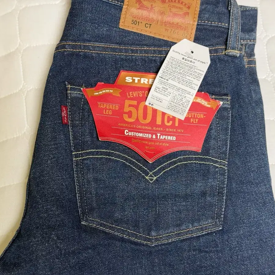 Levis 501 CT 데드스탁 W76 L82