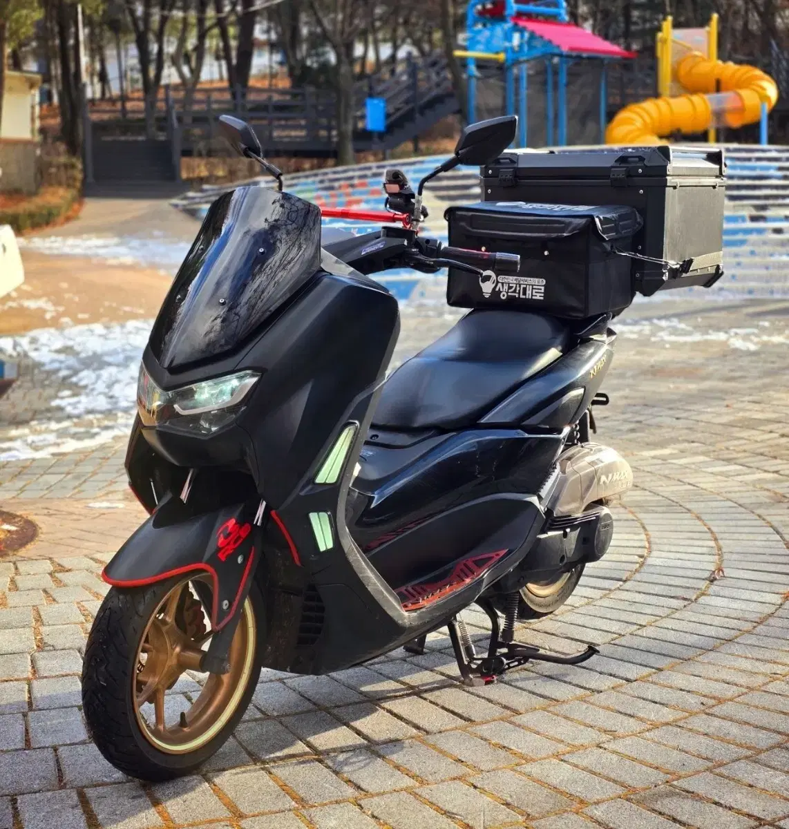 야마하 NMAX125 22년식 배달세팅 판매합니다