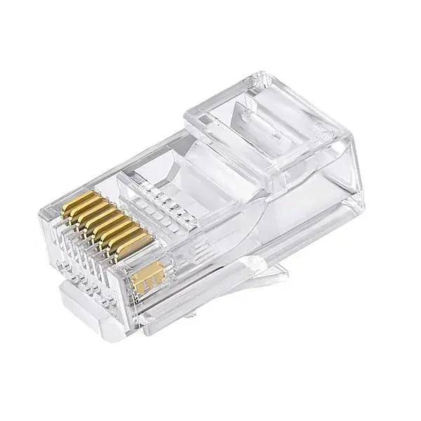 CAT.6 UTP RJ-45 투명 플러그 100개입