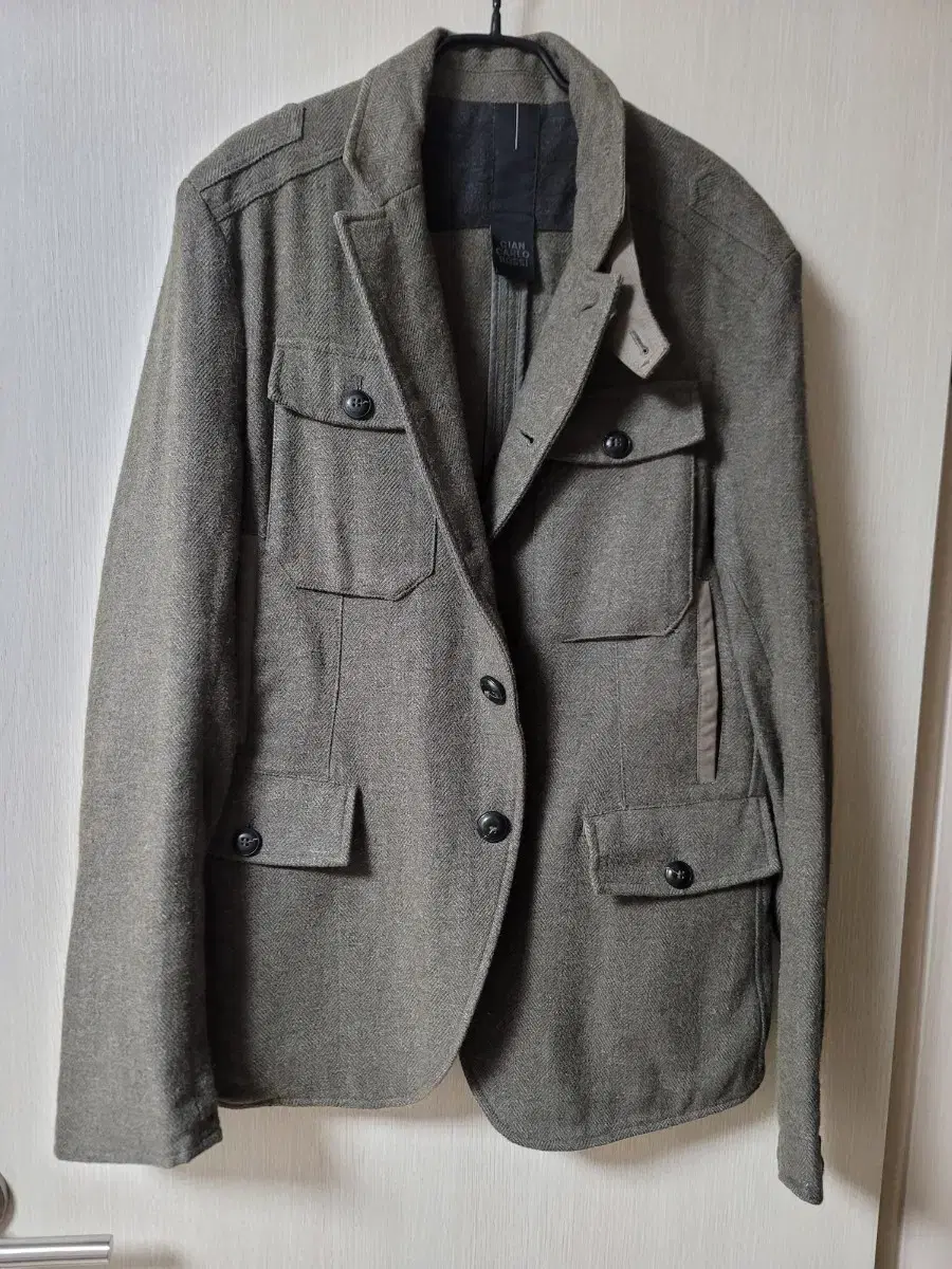 Giancarlo Rossi Harringbone Tweed Jacket 50 (100) Giancarlo Rossi Series