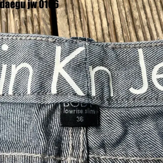 36 CALVIN KLEIN PANTS 캘빈클라인 청바지