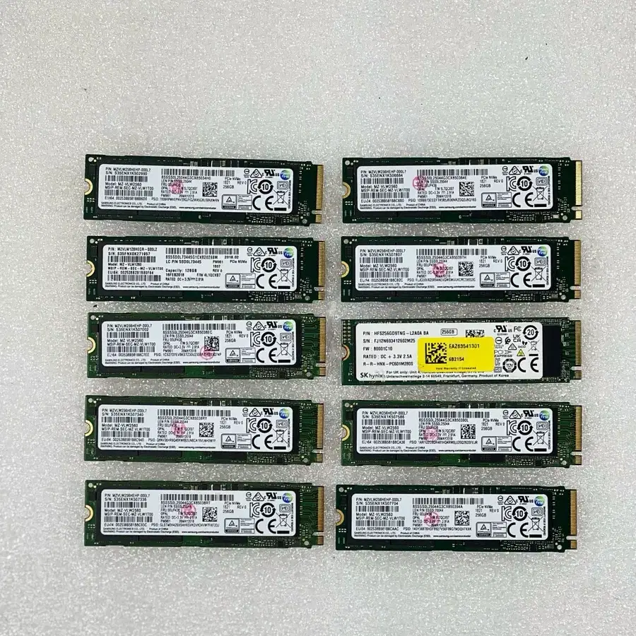 M.2 NVMe 256gb